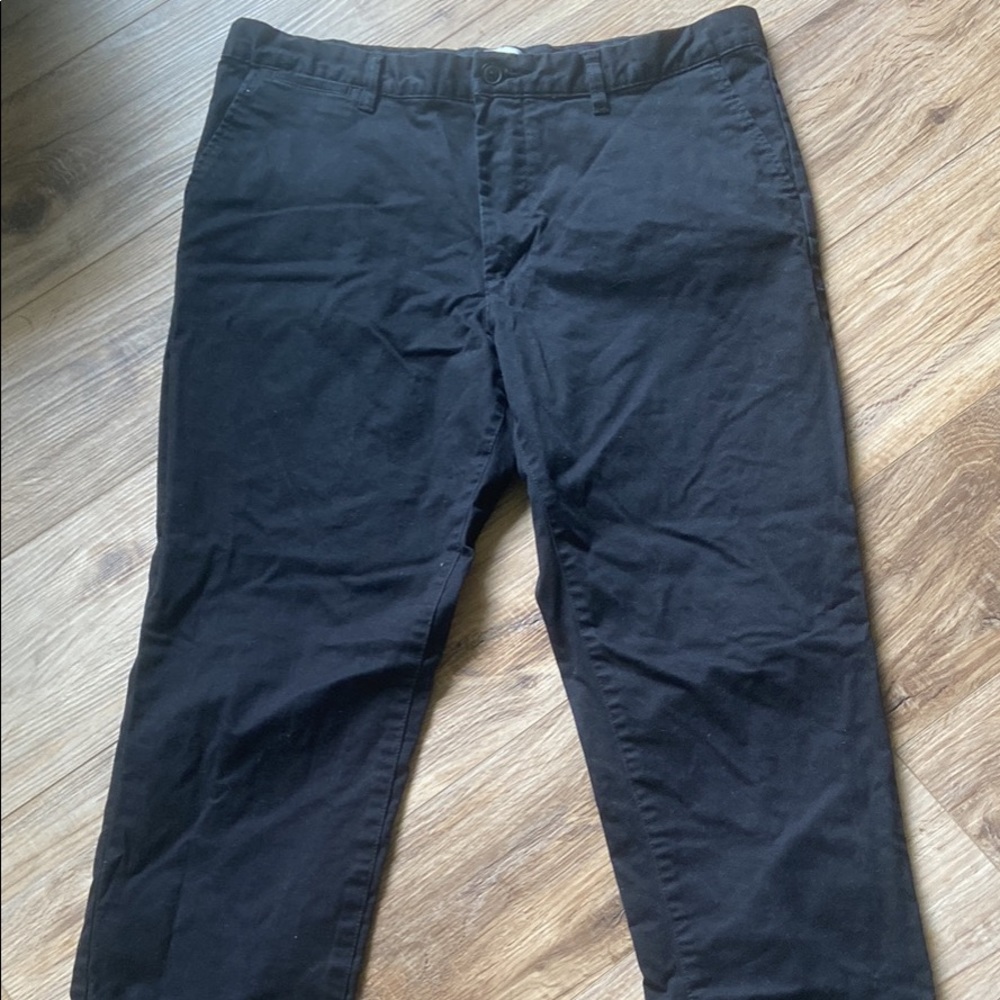 Mens H&M black Chino pant